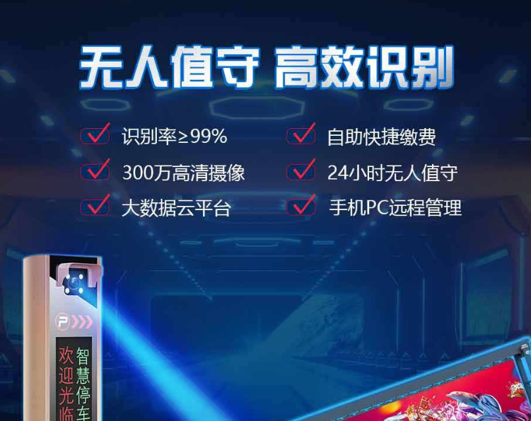 騰慧停車引導尋車系統提升通行效率示意圖